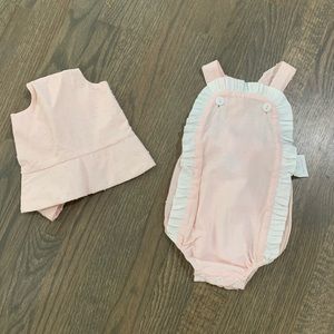 Bella Bliss Romper and Bonnet